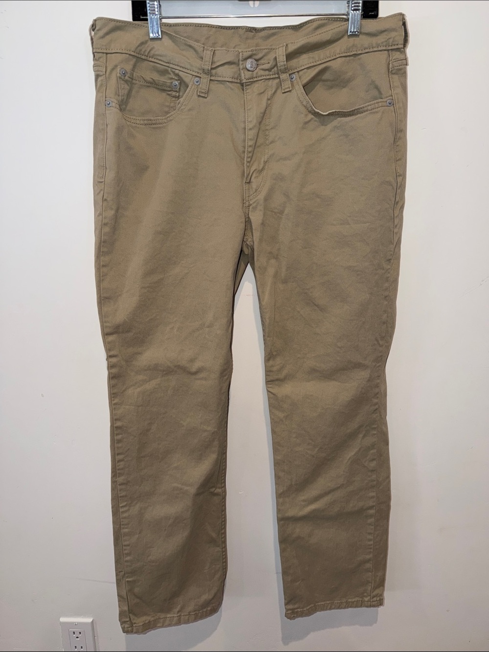 Levi's 514 Tan Pants Men's Size 34x29